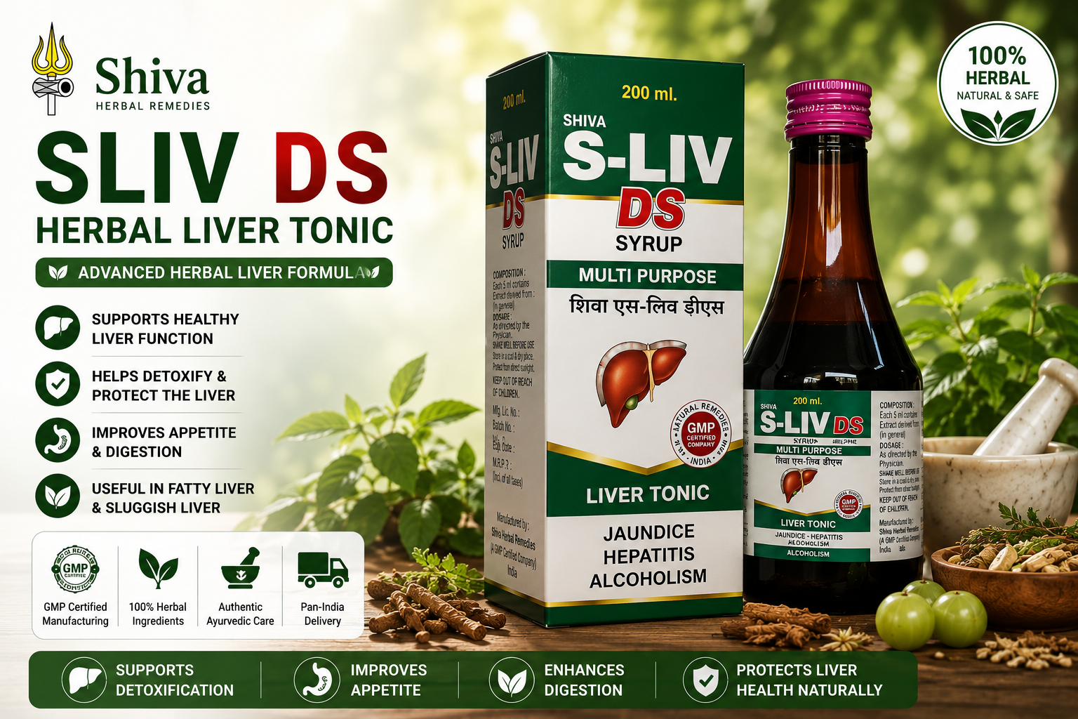 SLIV DS Herbal Liver Tonic