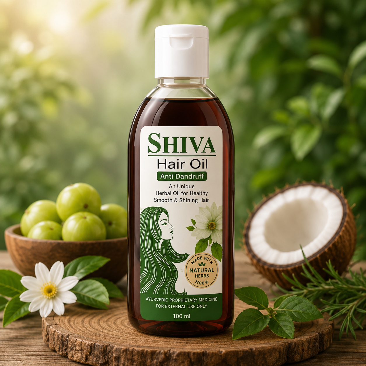 Shiva Hair Oil Anti Dandruff