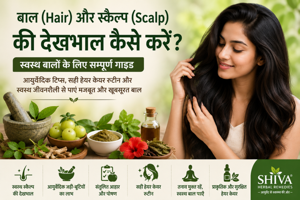बालों की देखभाल कैसे करें - Hair & Scalp Wellness Guide | Shiva Herbal Remedies